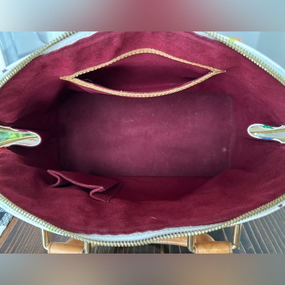 Louis Vuitton Takashi Murakami White Monogram Multicolore Alma - Picture 7 of 17